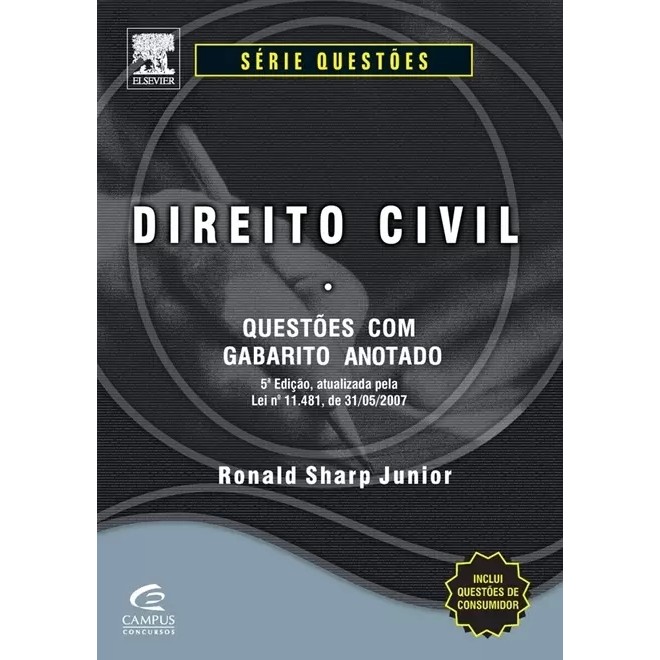Direito Civil - Série Questões autor Ronald Sharp Junior