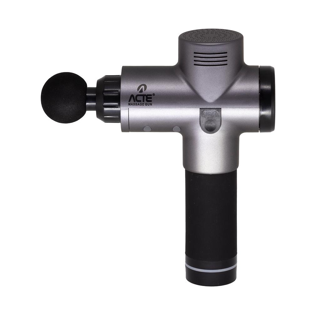 Massageador Profissional Massage Gun Preto R16-P Acte Sports em Oferta na Shopee