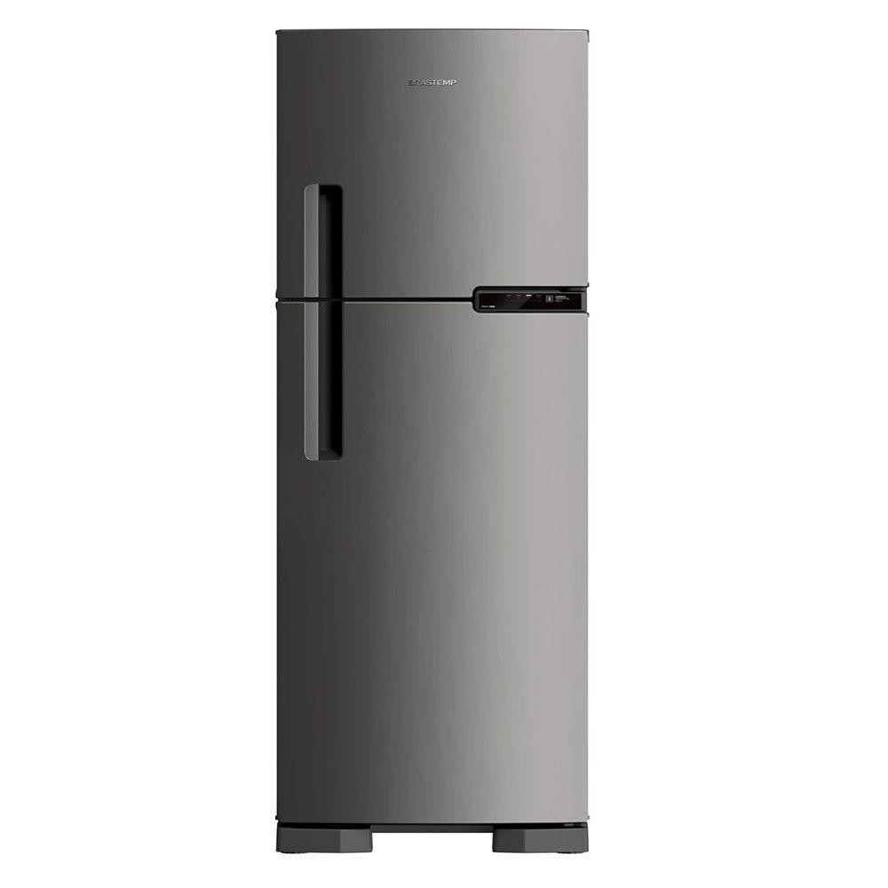Geladeira Frost Free Duplex 375L Brm44 Brastemp Inox 220v