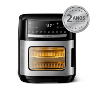 Air Fryer Forno c/ Visor Philips Walita 12L Preta AI551