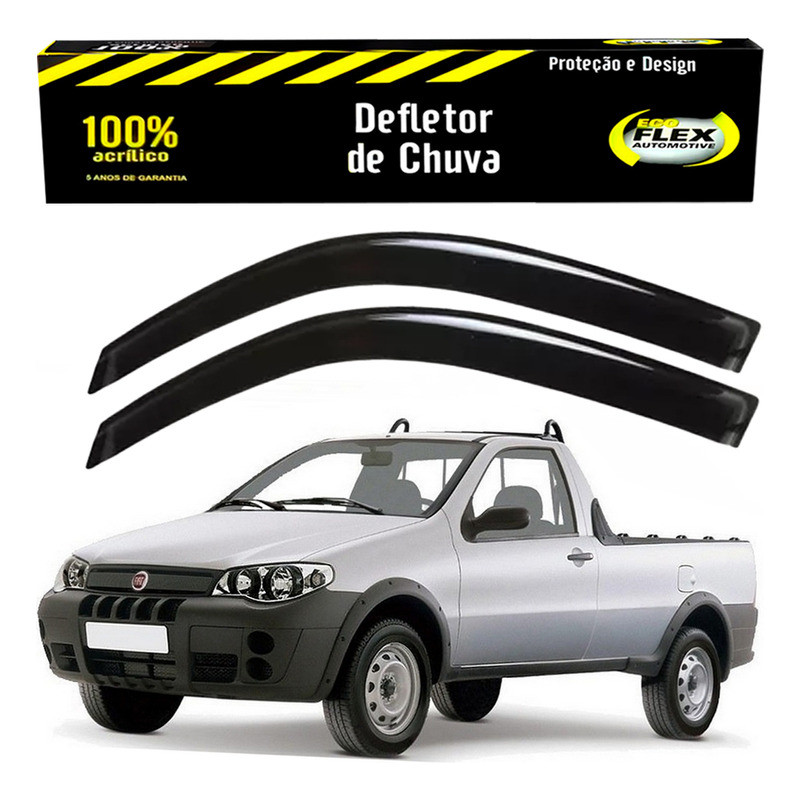 Jogo Calha Defletor Chuva Strada 1.4 1.8 2005 A 2010