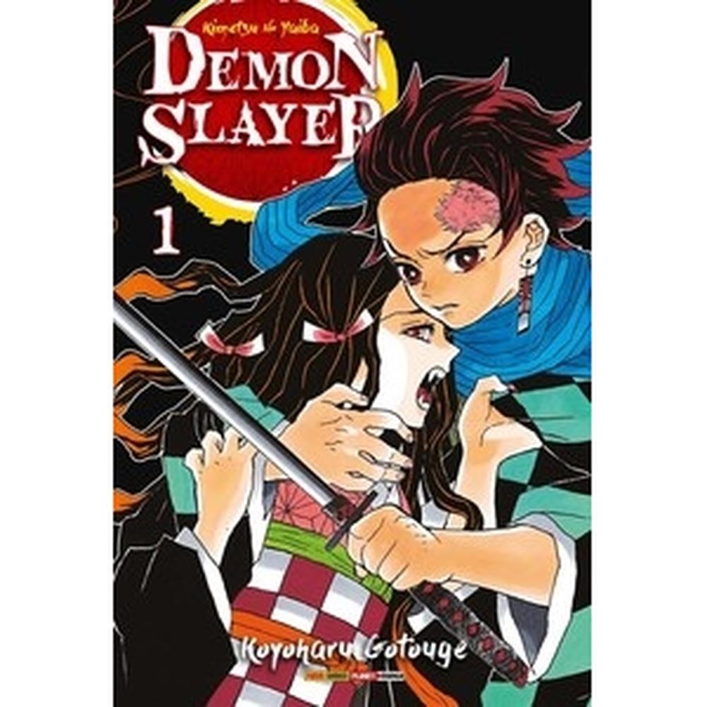 mangá Demon slayer - kimetsu no yaiba vol. 1 livro leitura west plaza   Lt WP