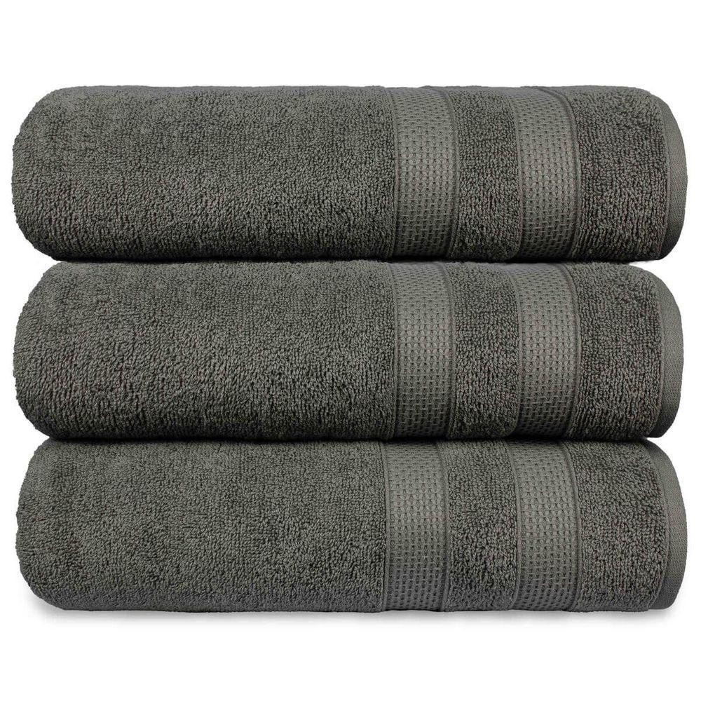 Kit 3 Toalha De Rosto Fio Penteado Extra Macia - Comfort -kit 7 - Home & Living