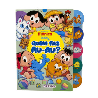 TURMA DA MÔNICA BABY   QUEM FAZ AU AU? em Oferta na Shopee