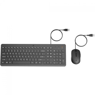 Combo Teclado e Mouse HP 150, USB, ABNT2, Preto, 240J7AA#AC4 em Oferta na Shopee