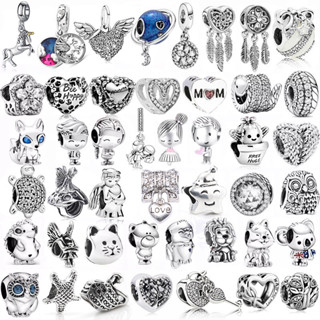 925 Pingente de Prata Charme Menino e Menina Pulseira Acessórios Tassel Fox Colar Pingente DIY Presente em Oferta na Shopee
