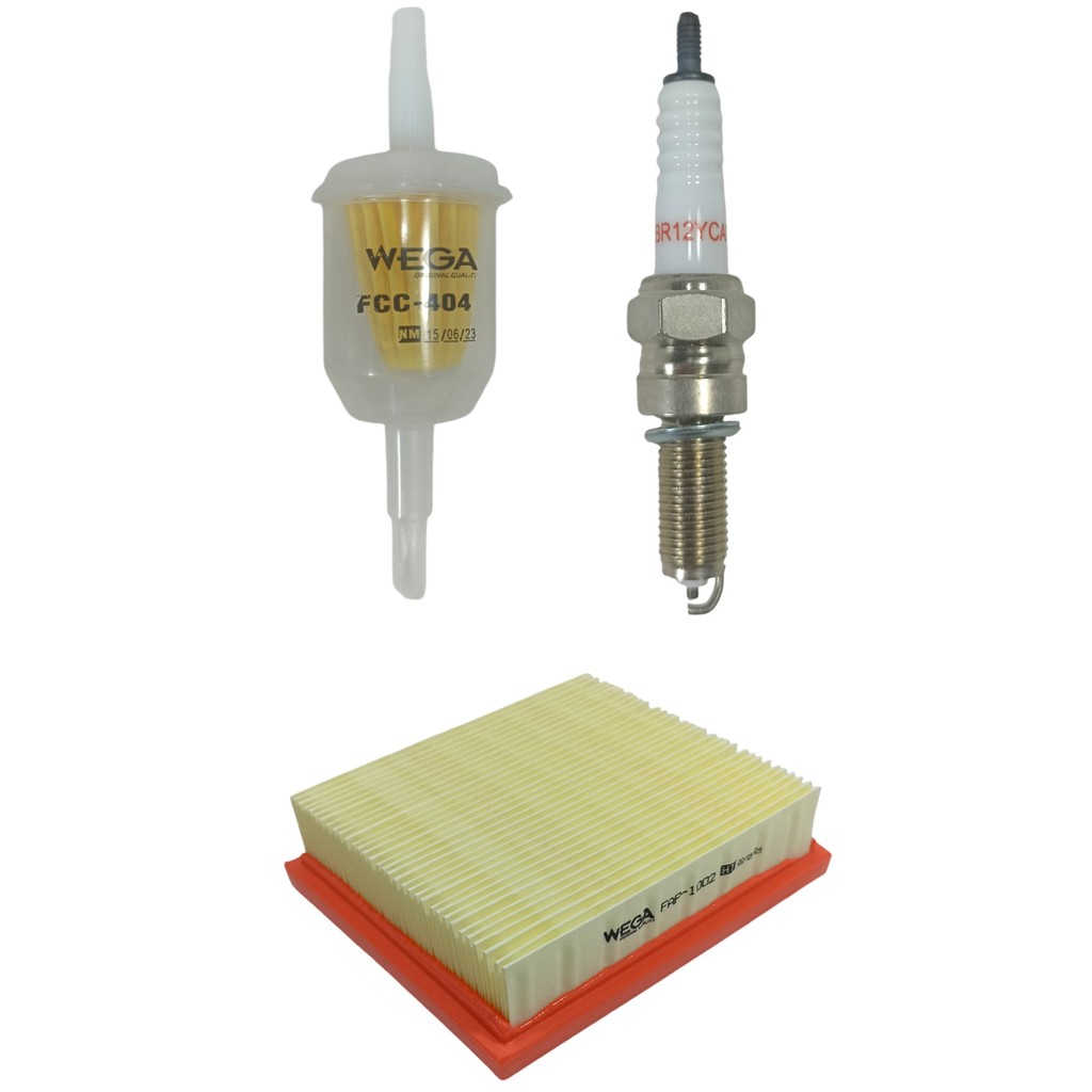 Kit Vela Filtro Combustível Ar Cg 125 Cargo Es Cg 125 Titan 2009 2010 a 2013 Cg 125 Fan 2009 a 2015 em Oferta na Shopee