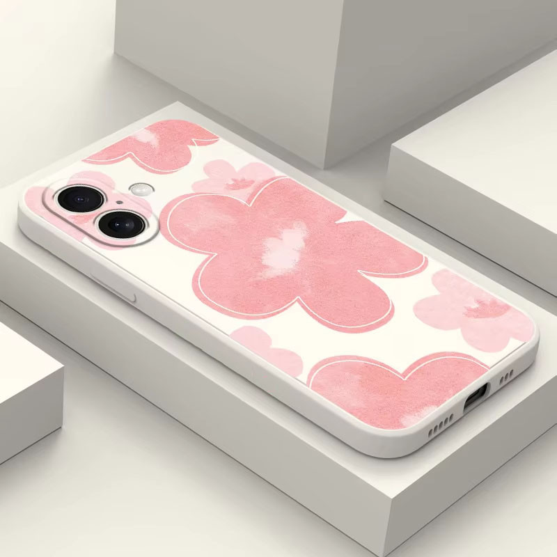 Capa De Telefone Com Flores Rosa Pintura A Óleo Vintage Para Samsung Galaxy A06 A16 A05 A05S A15 A25 A35 A55 A04 A04S A1