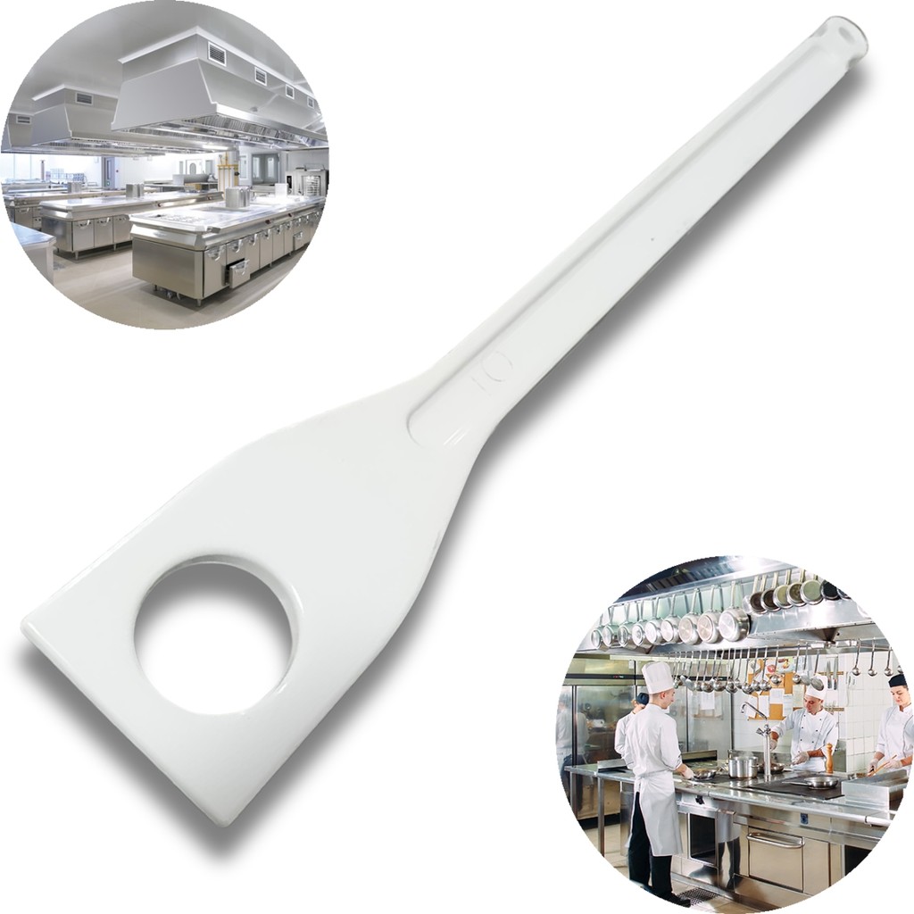 Colher Pá Remo Industrial Caldeirão Cervejeira Creme 45 cm