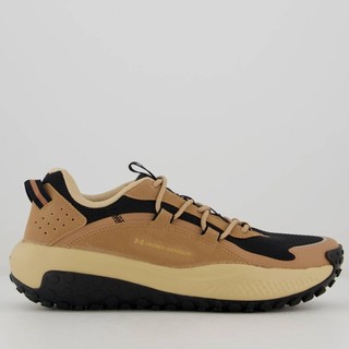 Tênis Under Armour Charged Arise Marrom e Preto em Oferta na Shopee