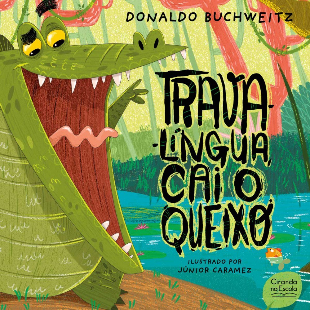 Livro Literatura infantil Trava-língua, cai o queixo