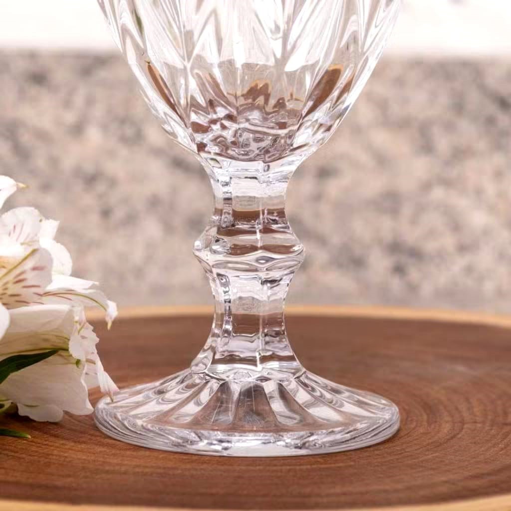 taça de vidro Copo Vidro JOGO de Taça Copo Vidro Transparente Bico De Jaca