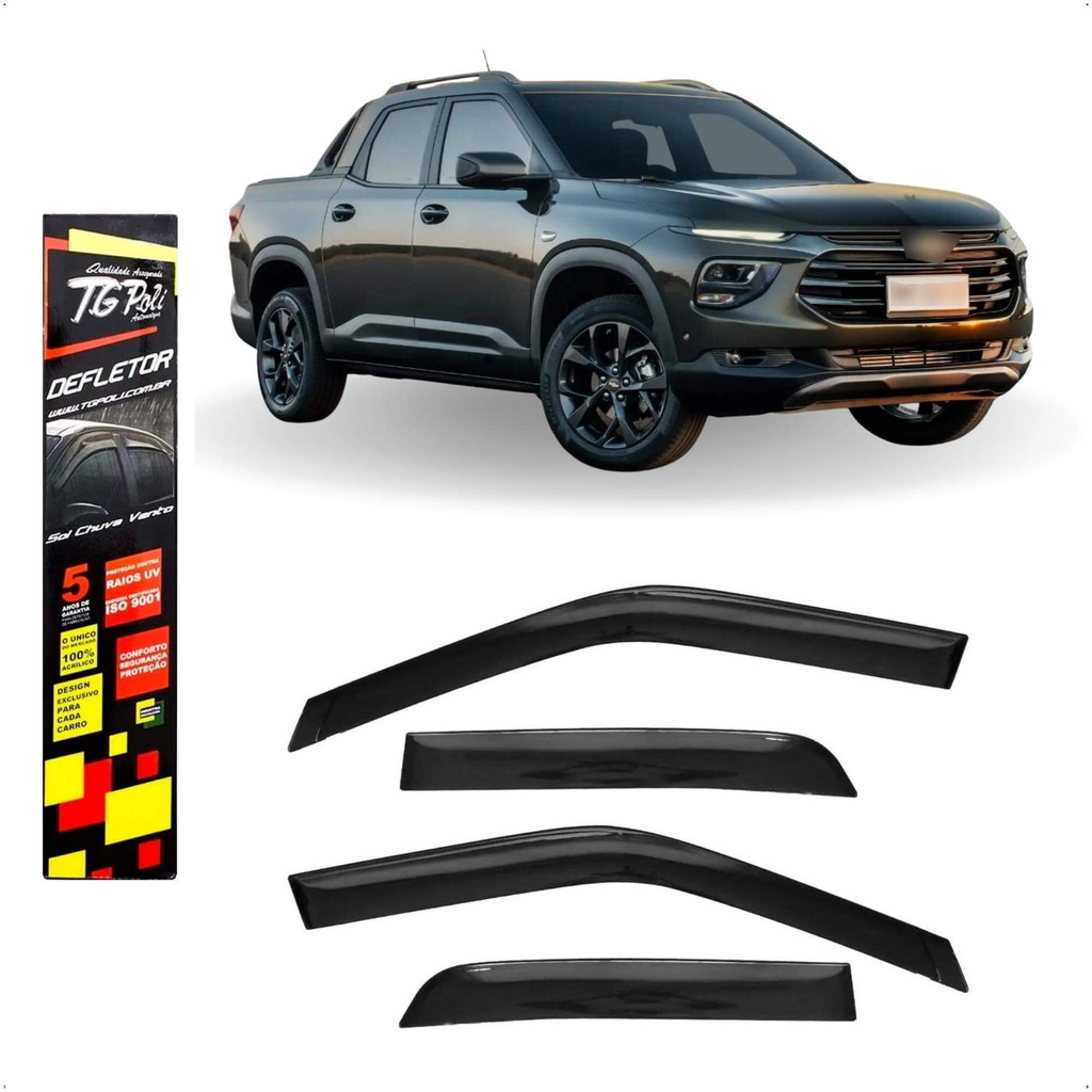 Calha De Chuva Defletor Slim Nova Montana 2023 4 portas Tg Poli - 23.040 em Oferta na Shopee