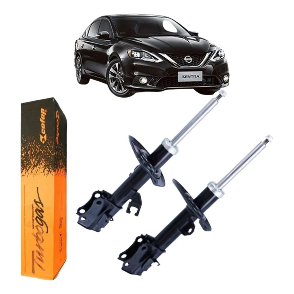 Imagem Par Amortecedor Dianteiro Nissan Sentra 2013 A 2016