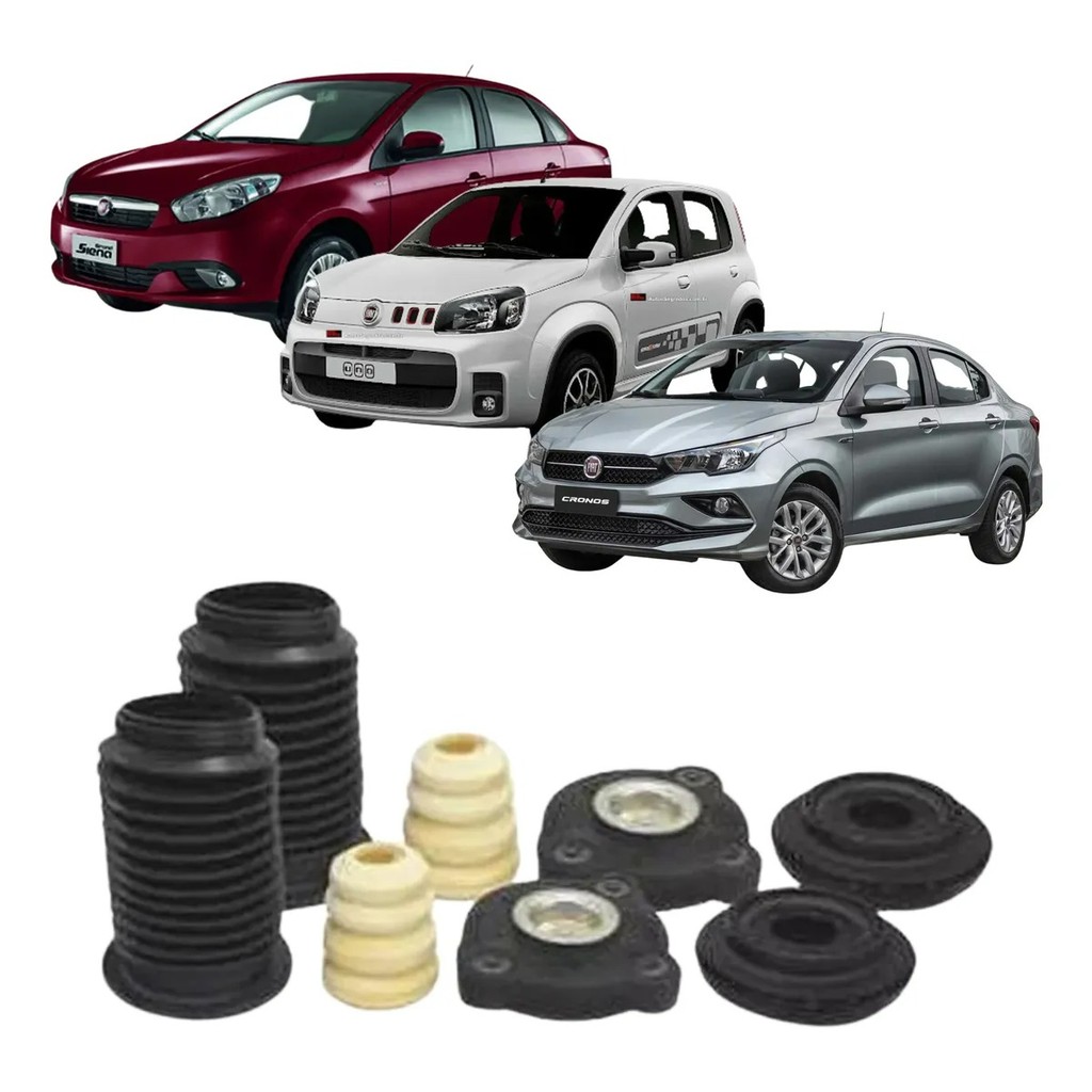 Imagem KIT DO AMORT. DIANT.COMPLETO C/ROLAMENTO 2 LADOS NOVO PALIO 12/.. NOVO SIENA 13/.. FIAT UNO 10/.. Argo 17 / ...Cronos 18