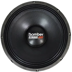 Alto Falante Woofer Bomber Atrack 550 15 Polegadas Potente 550w RMS Potência Musical 1100W 4 Ohms