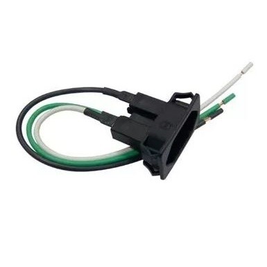 Tomada Elétrica 10A, 20A - Branco ou Preto para Caixa de embutir T4