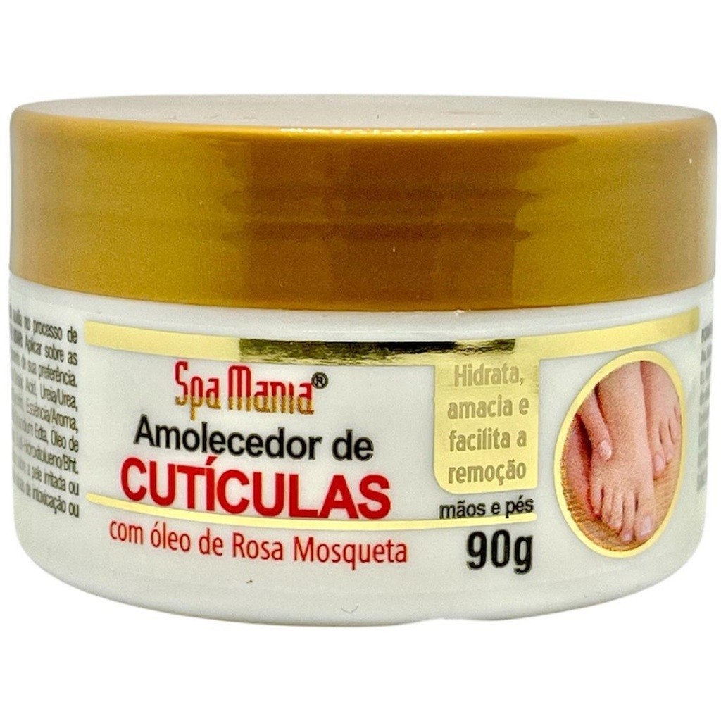 Amolecedor de Cutículas com Óleo de Rosa Mosqueta 90g em Oferta na Shopee