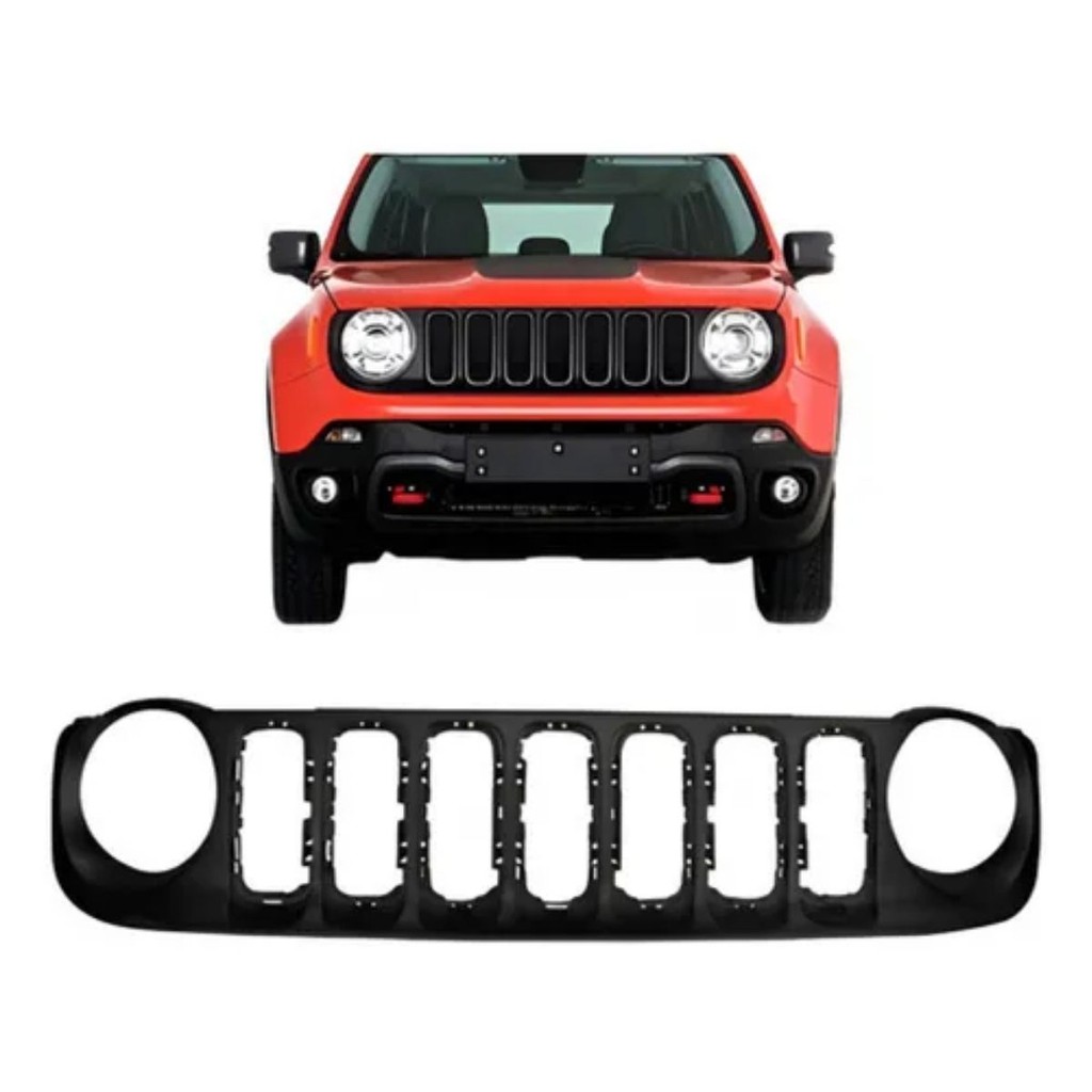 Friso Grade Radiador Renegade 2015 a 2018 Externa Completa