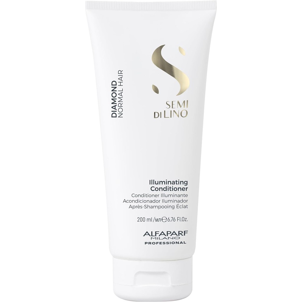 Condicionador Diamond Illuminating Alfaparf 250ml Iluminador Hidratante para Brilho e Desembaraço