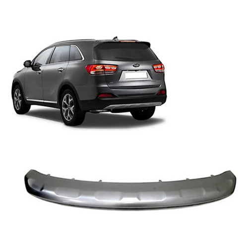 Spoiler Saia Parachoque Traseiro Kia Sorento 2016 2017 2018 Prata