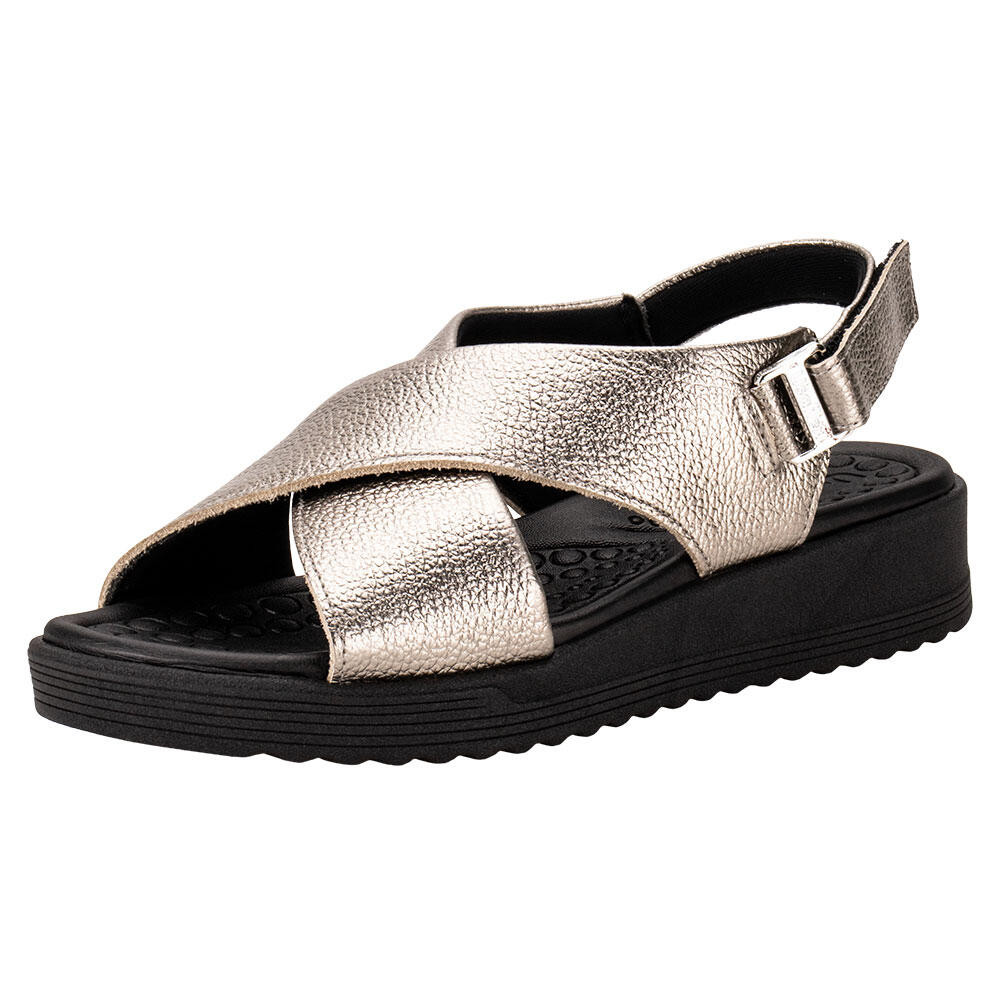 Sandália Feminina Anabela Usaflex Ma10005 em Oferta na Shopee