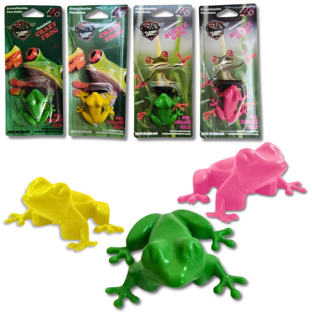 Cheirinho de carro formato de Sapo TurboCar Odorizante para Autos em Oferta na Shopee