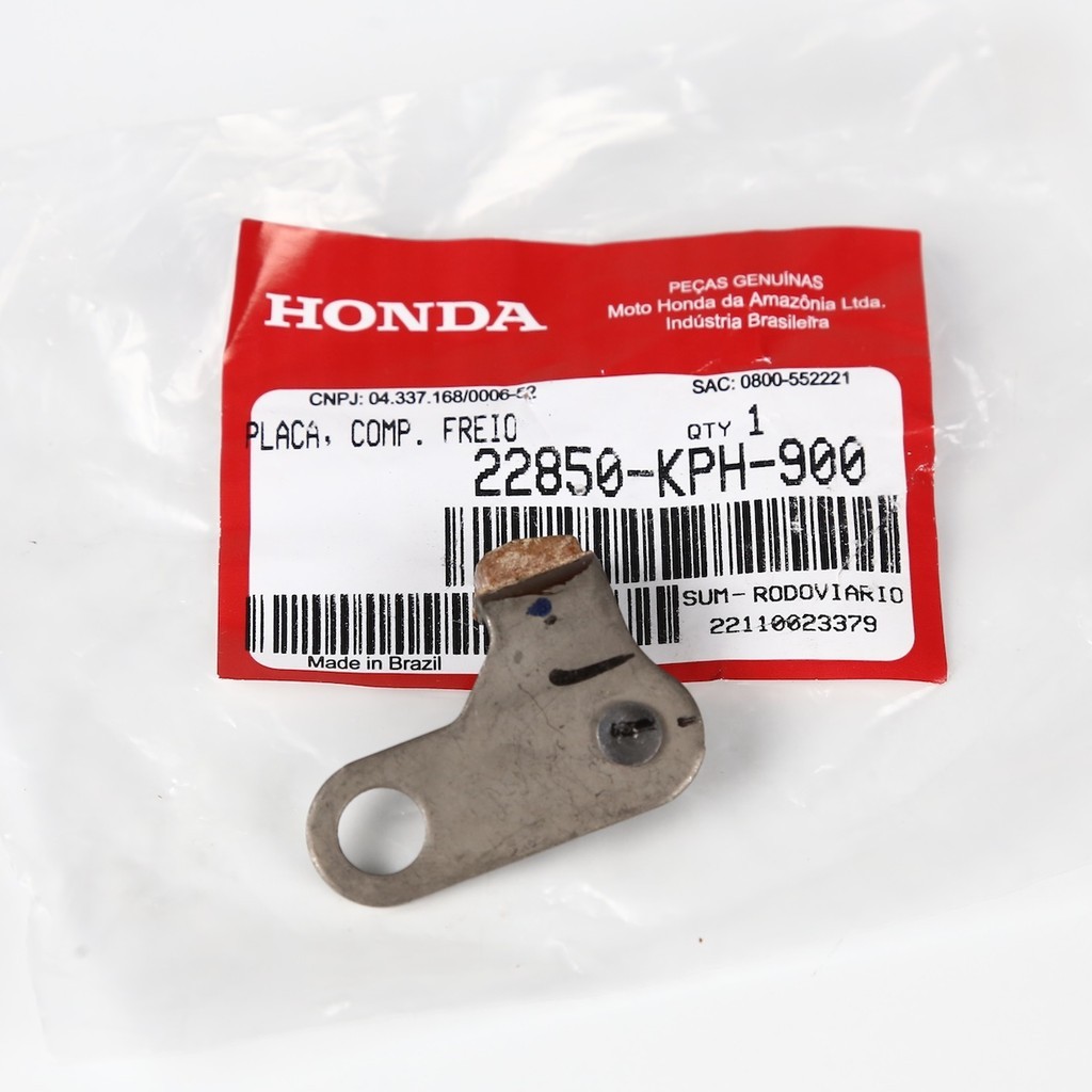 Placa Freio Motor Biz 125 2006 A 2025 Original Honda em Oferta na Shopee