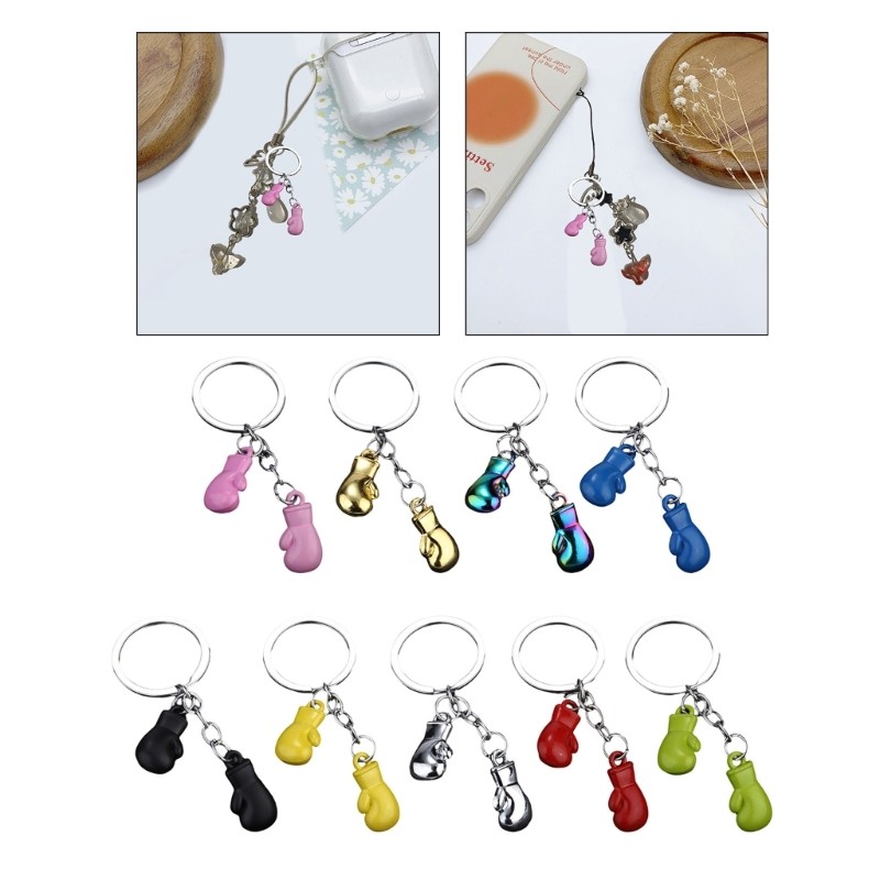 HO Mini Chaveiro Luva De Boxe Para Entusiastas E Atletas Feito À Mão