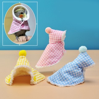 * Roupas Pássaros Inverno Para Periquitos Calopsitas Capa Papagaios Xadrez em Oferta na Shopee