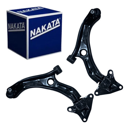 Par Bandeja Suspensão Dianteiro Nakata City Fit 2009 2010 2011 2012 2013 2014