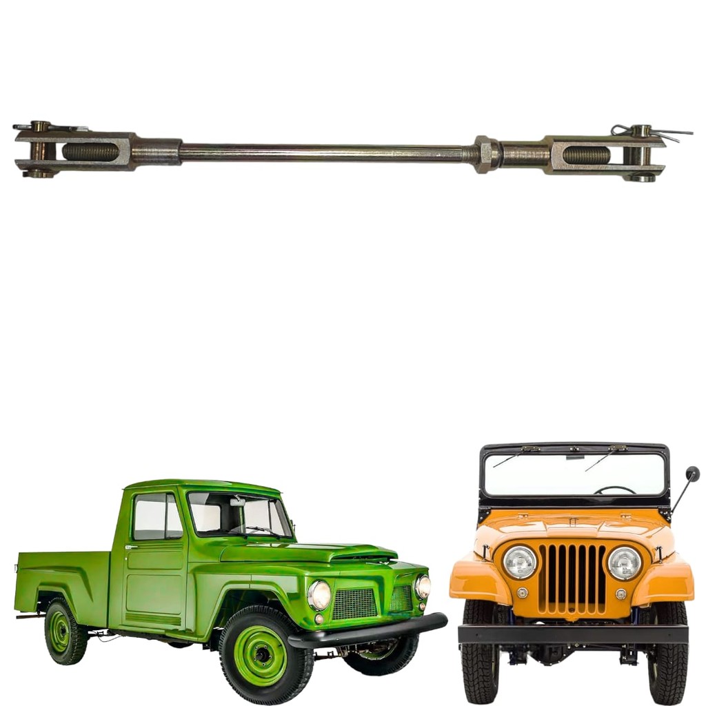 Tirante Embreagem Com Regulagem Jeep Rural F75 Ford Willys De 42/81
