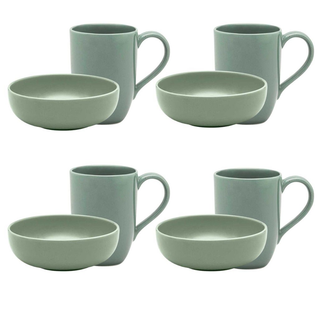 Jogo Lanche De 8 Peças Oxford Flat Matcha em Oferta na Shopee