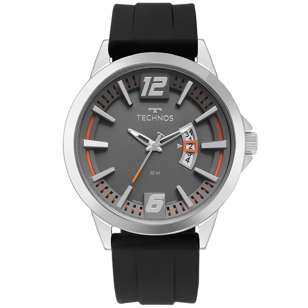 Relógio Technos Masculino Racer Prata - 2117LCTS/2C