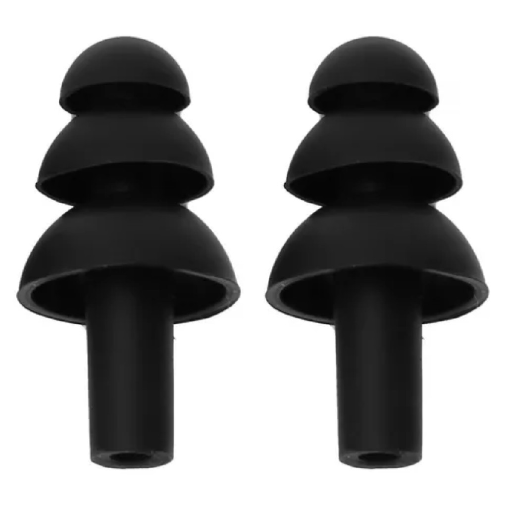 3 Pares Protetor De Ouvido Auditivo Abafa Tampoes Silicone Macio Auricular Anti Ruido