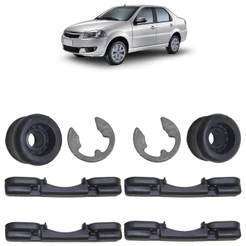 Kit Deslize Calço Reparo Banco Siena 1996 1997 1998 1999 2000 2001 2002 2003 2004 A 2015 8 Peças