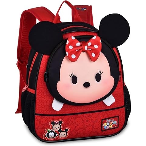 Mochila De Costas Escolar Infantil Mochila Minnie Clio Style