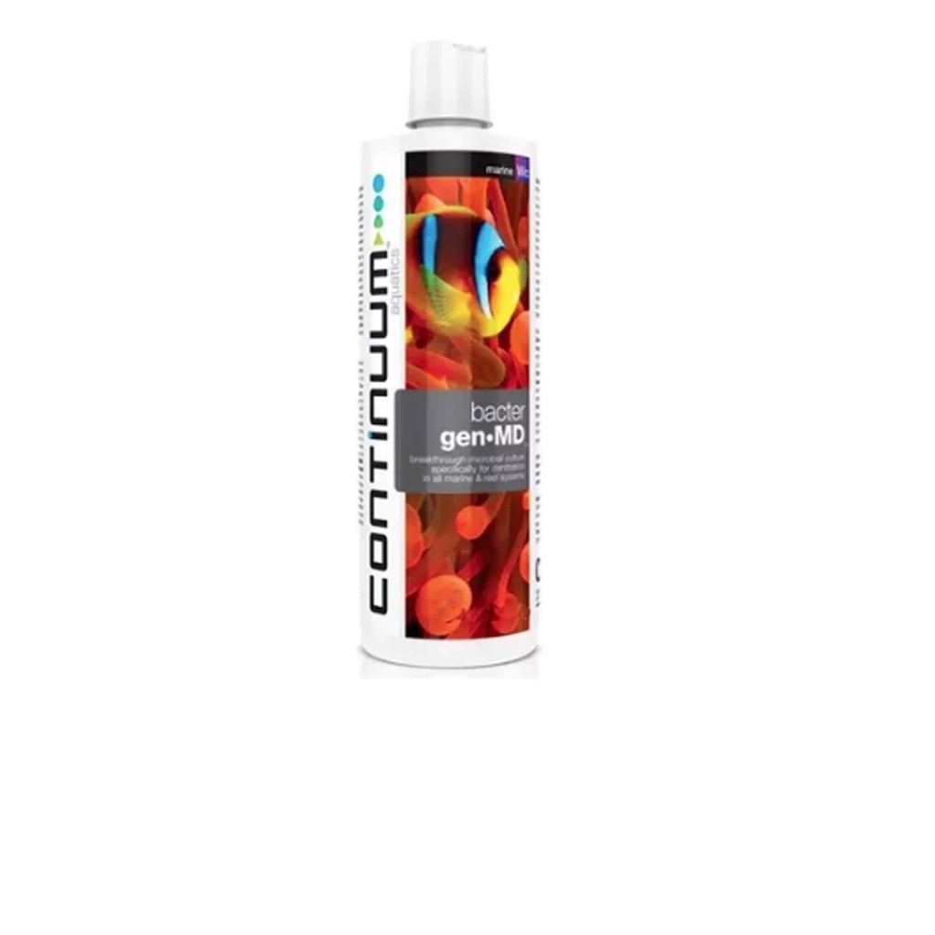 Bacter Gen Md 500ml Continuum Bacteria Aquario Marinho