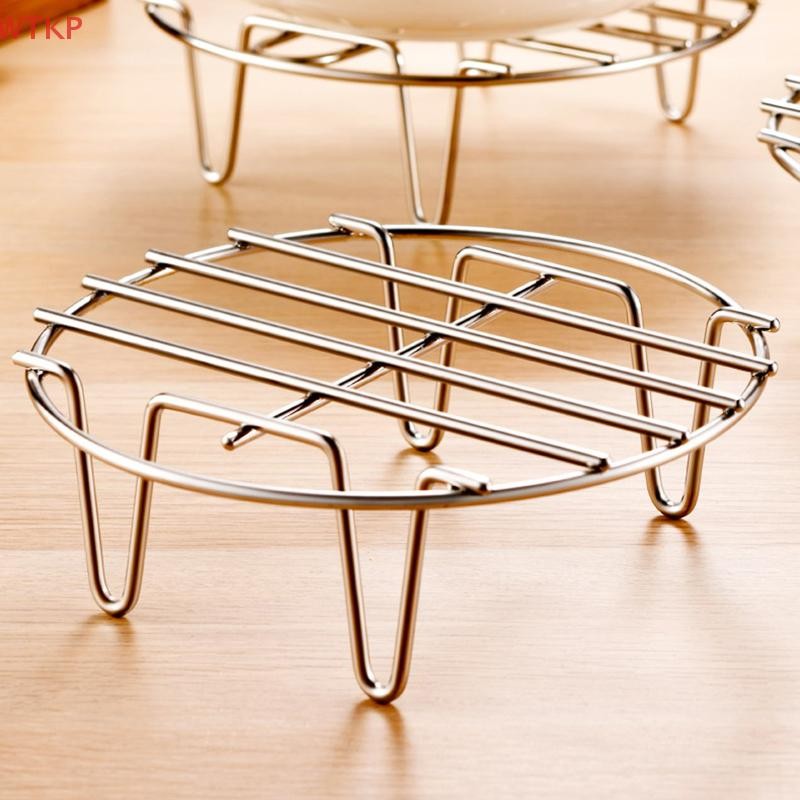 Rack De Vapor Para Panelas De Aço Inoxidável , Suporte Panela , Grelha Fritadeira , Acessórios Alimentos , Cozinha , Rac