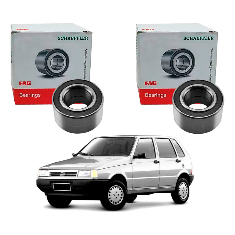 Par Rolamento Dianteiro Uno 1.0 1.3 1.5 1991 A 1998