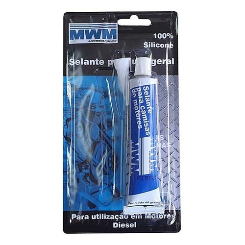 COLA SILICONE PRETO CAMISA MOTOR 60G - ORIGINAL MWM 901537000015