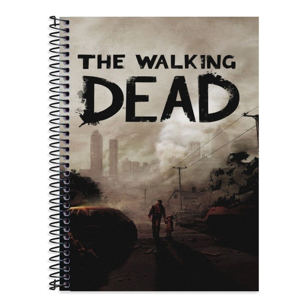 Caderno    The Walking  10 Matérias Capa Dura