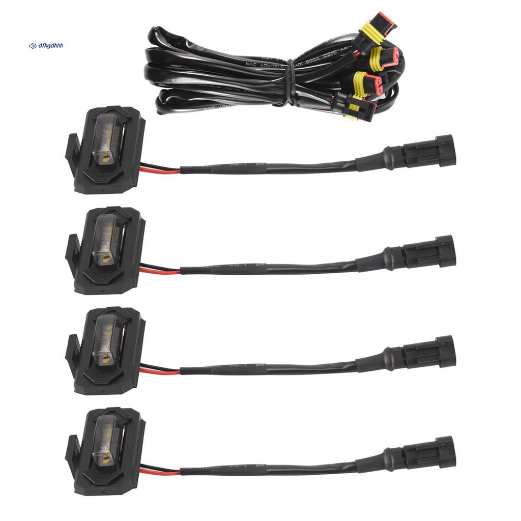 4 Pcs LED Luzes De Grade Frontal Para Esporte Off Road 2020 2021 Lâmpada De Grelha Externa em Oferta na Shopee
