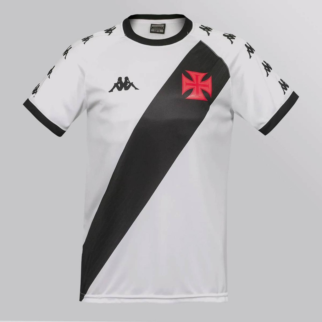 Camisa Kappa Vasco Supporter Class Branca - Men Clothes