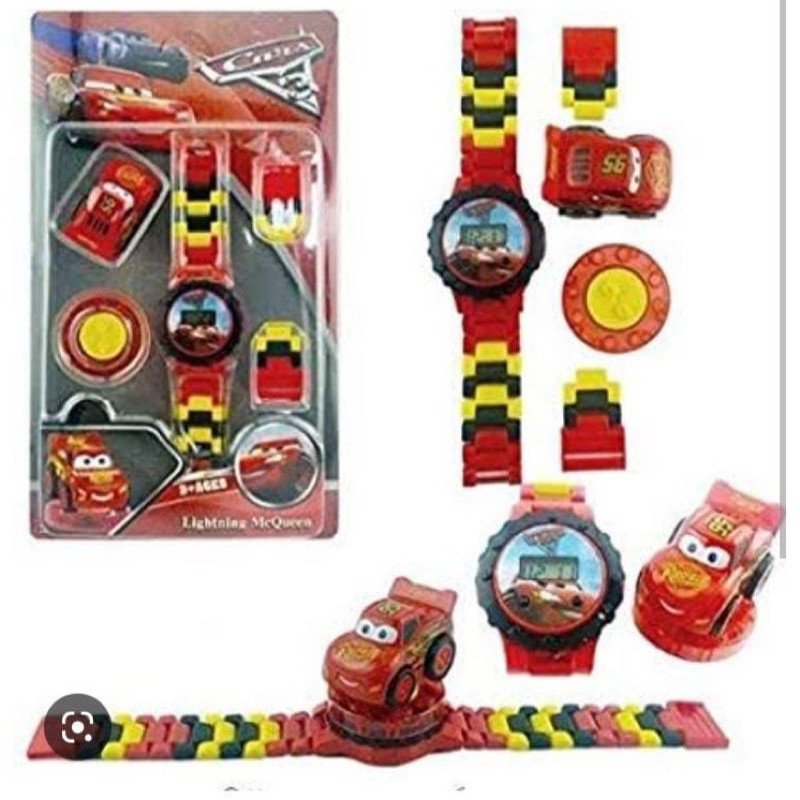 Relógio  Infantil Digital Carros  Mini Relâmpago Príncipe do Rosa Príncipe do Castelo em Oferta na Shopee