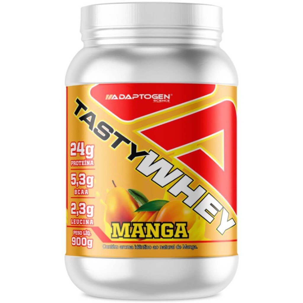 Whey Protein 3w Tasty Whey Gourmet Pote 900g Adaptogen Science - Miniatura 2