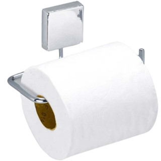 Suporte Papeleira Porta Papel Higiênico Fixação por Parafusos Design Moderno Cromado Arthi em Oferta na Shopee