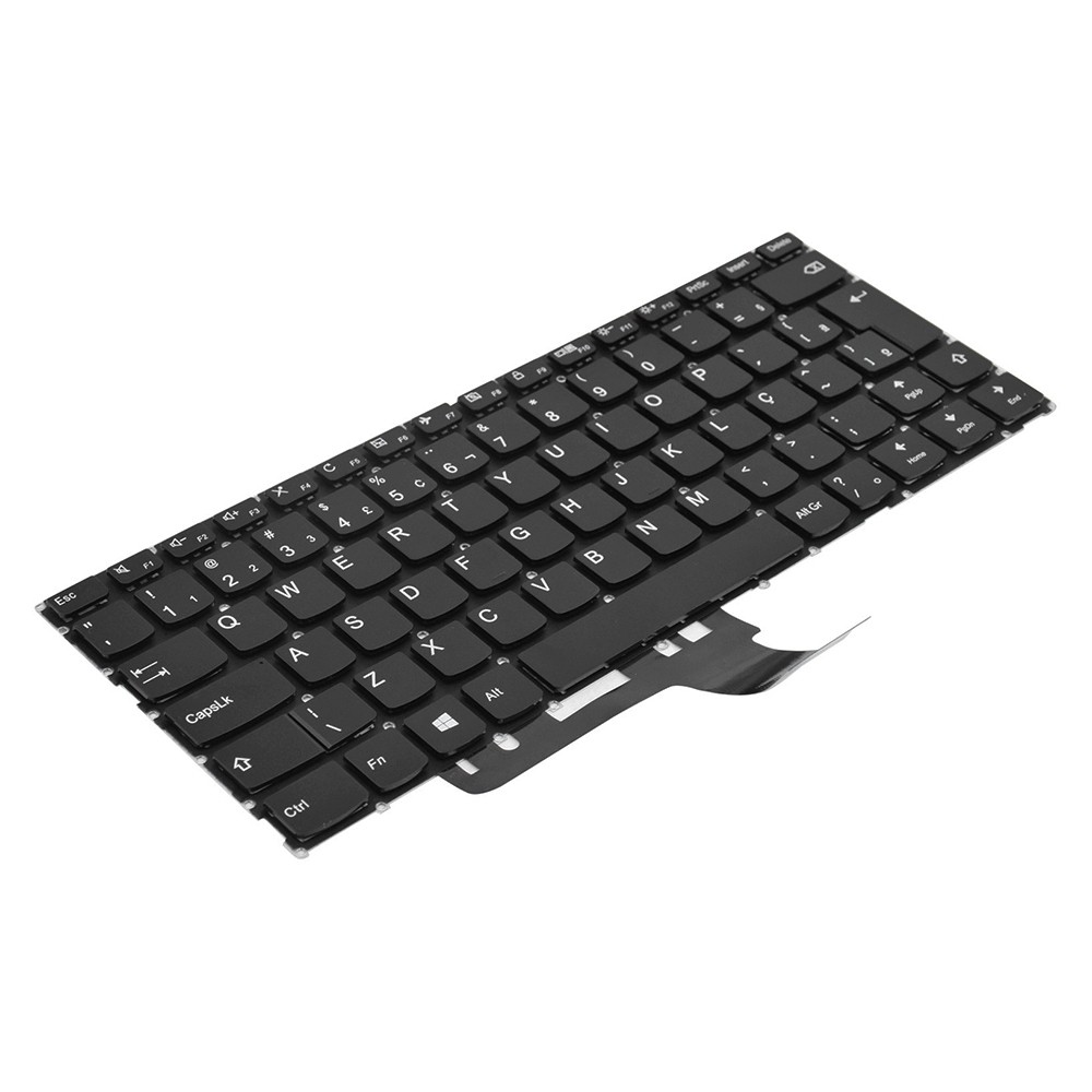 Teclado para Notebook Lenovo Ideapad V310-14IAP | Preto ABNT2 - Computers & Accessories
