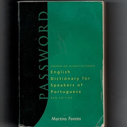 Password. English Dictionary For Speakers Of Portuguese autor Lionel Kernerman