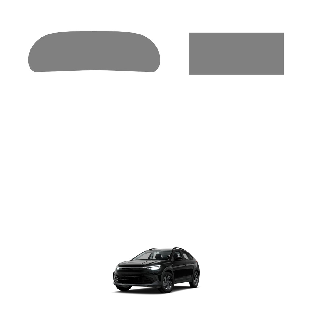 Película PPF Proteção Kit Velocímetro Multimídia Volkswagen Nivus 200 TSI 2022 2023 2024 2025 2026 TPU Anti Risco
